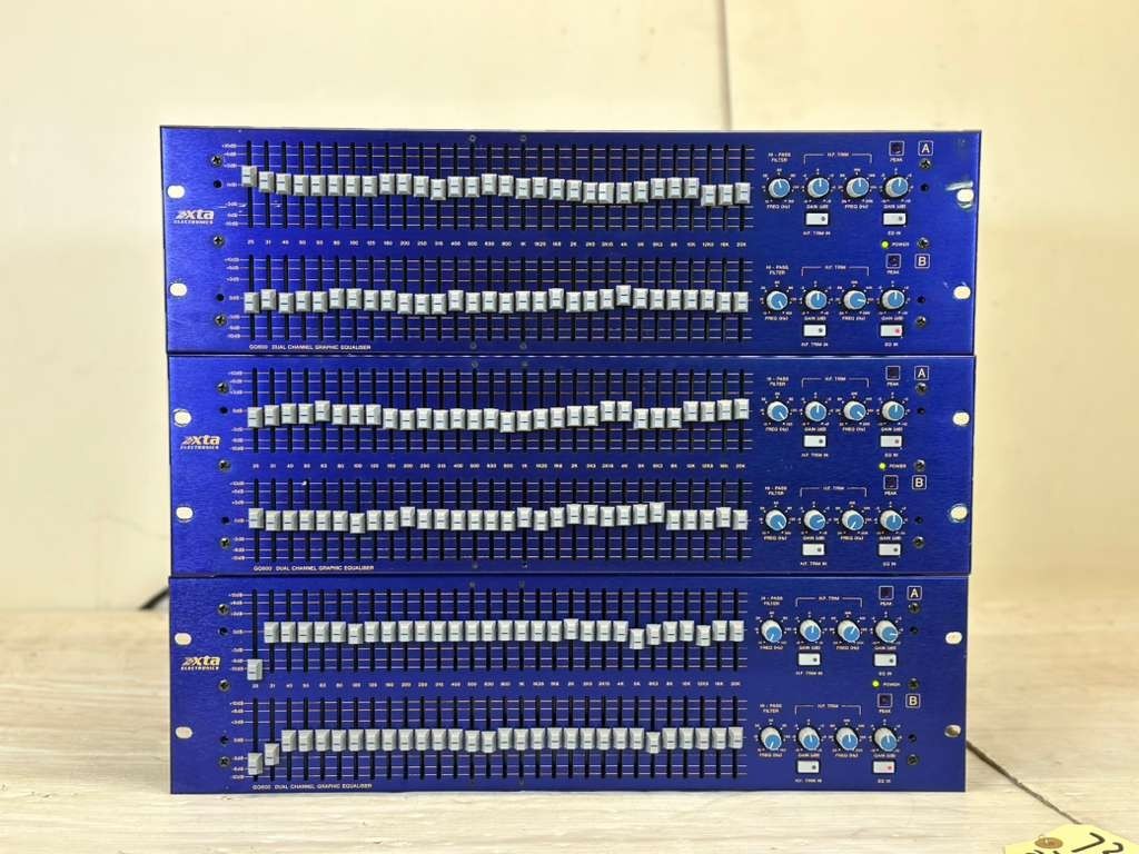 XTA GQ600 DUAL CHANNEL GRAPHIC EQUALIZER  #7319 (ONE) THS