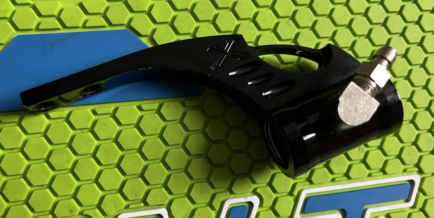 SYSTEM X ON/OFF ASA + DOVETAIL DROP RAIL + QUICK CONNECT - BLACK - (FOR PARTS)