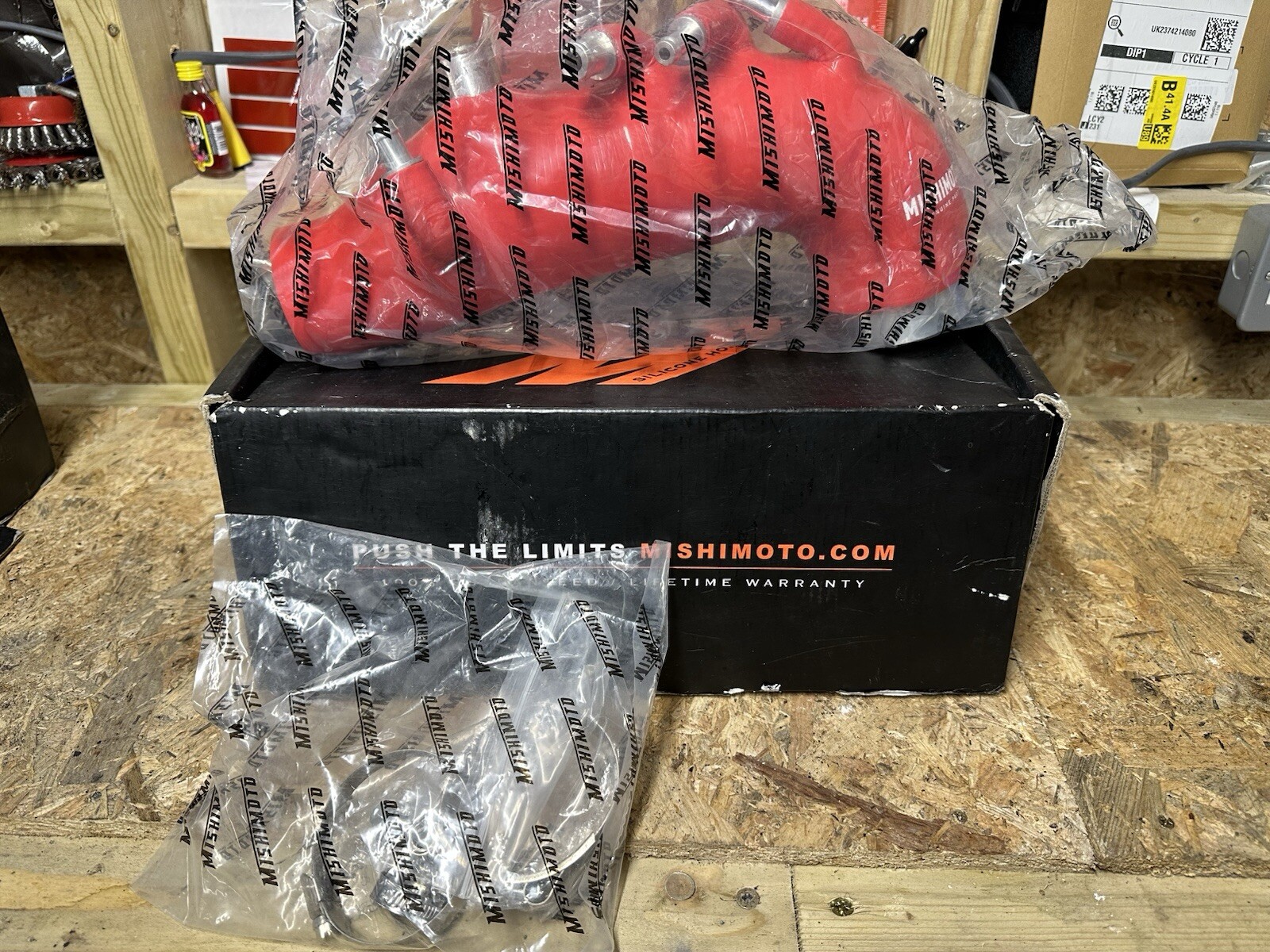 Mishimoto Silicone Induction Hose (Red) - fits Subaru Impreza WRX - 2008-14