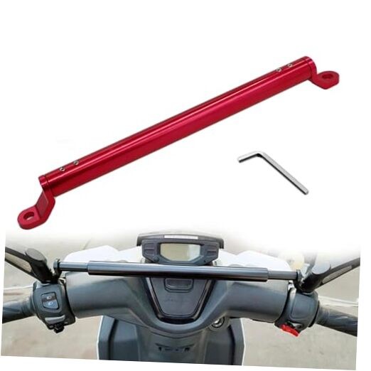 Motorcycle Balance Bar Motorcycle Handlebars Aluminum Alloy Motorcycle Red