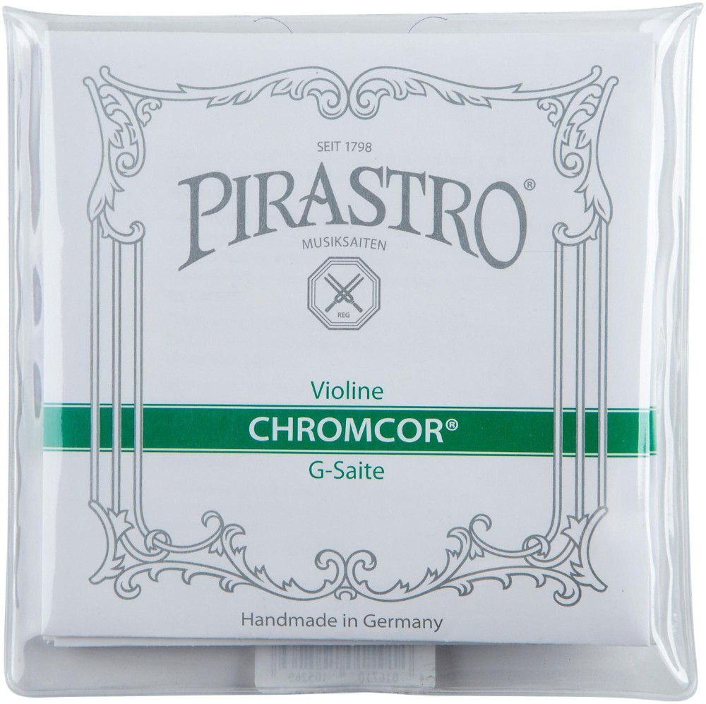 Pirastro Chromcor Series Violin String Set 4/4 with E Ball End