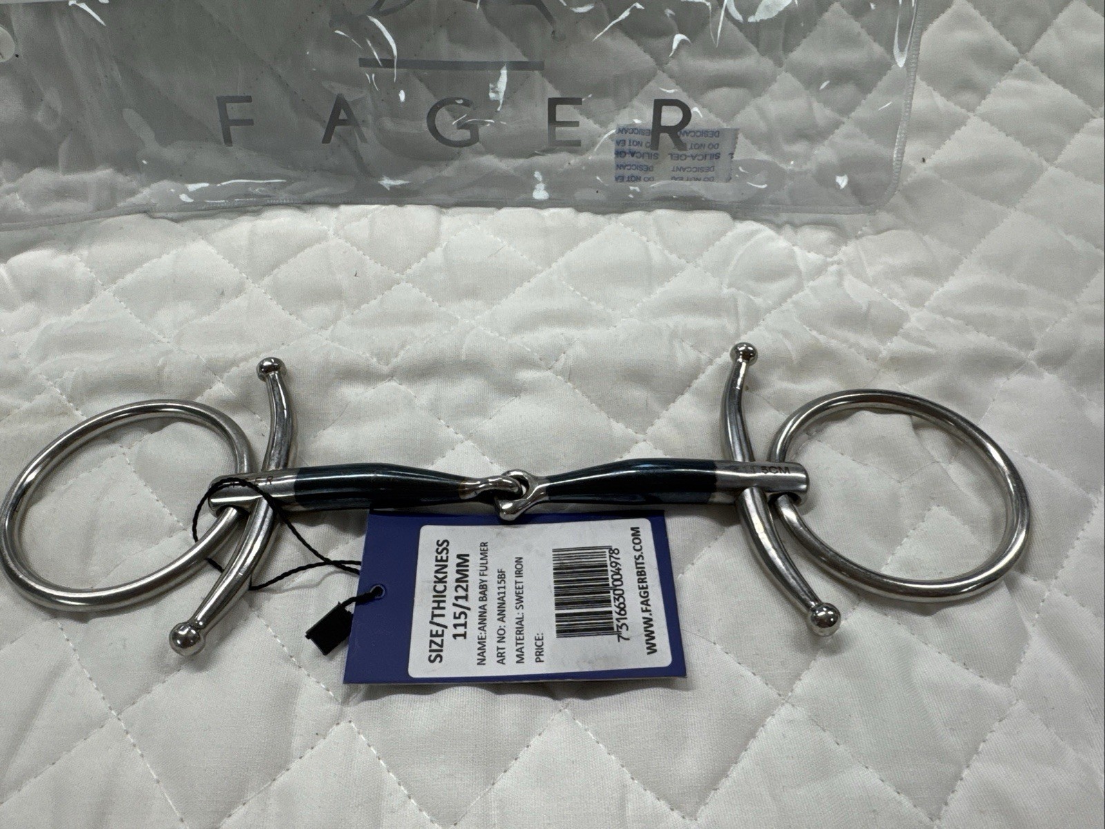 fager Anna Baby Fulmer Sweet Iron 4.75