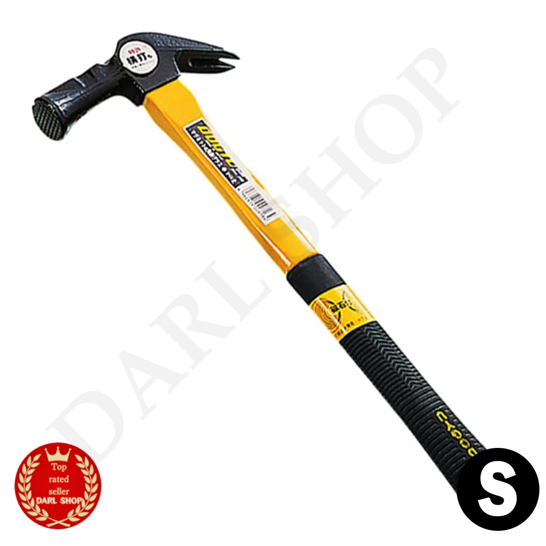 DOGYU Fiberglass Handle KARIWAKU Hammer S Length 390mm 27ΦSmooth Face 00615