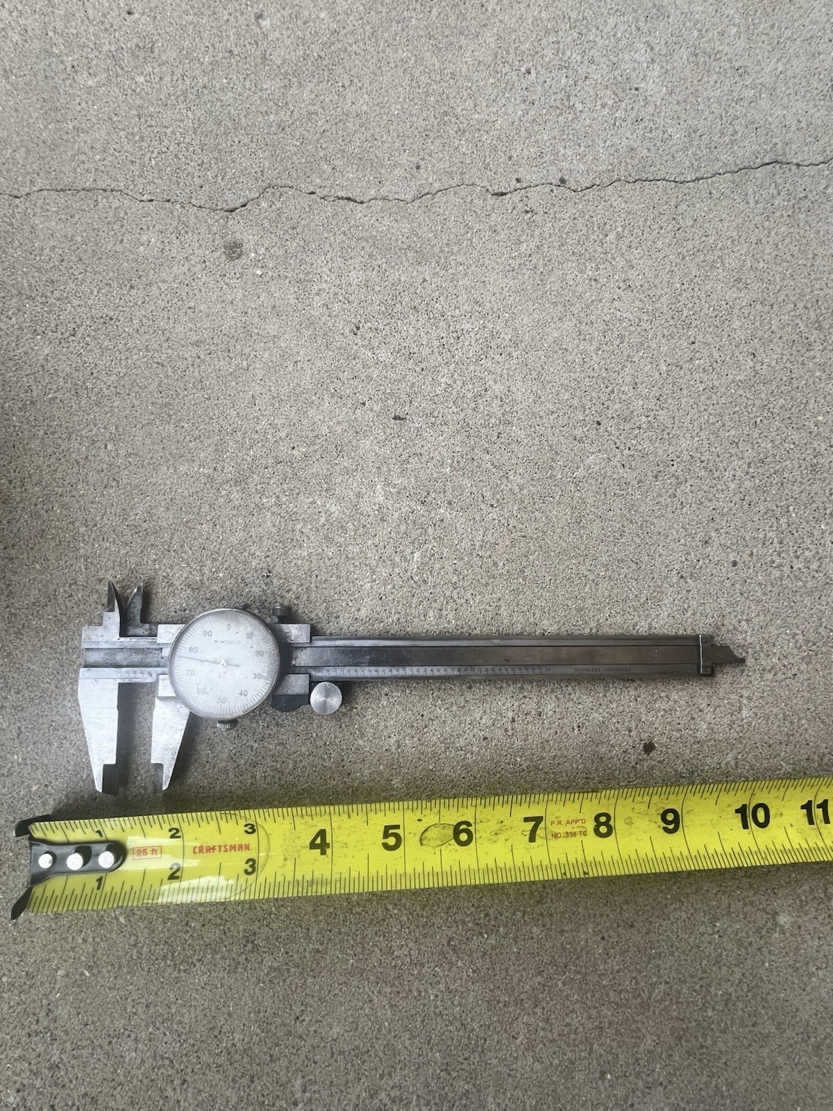 6” Dial Caliper .001” / .02mm Machinist Milling Lathe Measurement Tool