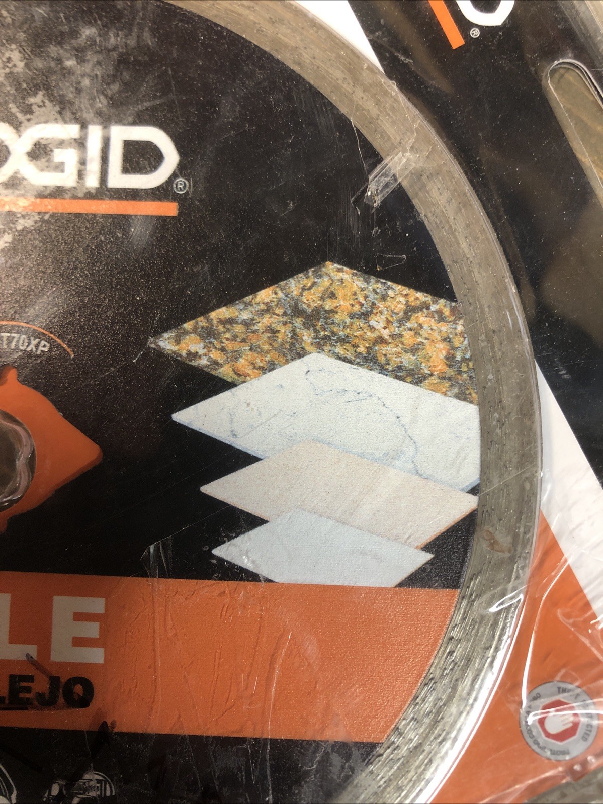 Ridgid 7 in. Tile Continuous Rim Diamond Saw Blade