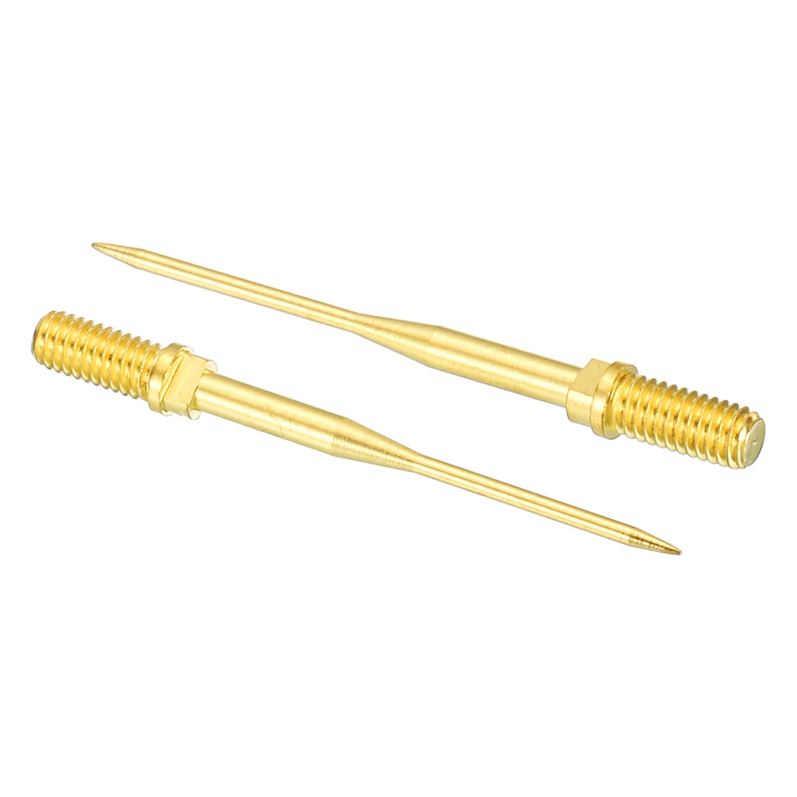 4Pcs Test Probe Pins 1mm Copper Multimeter Extention Probe Needle Gold