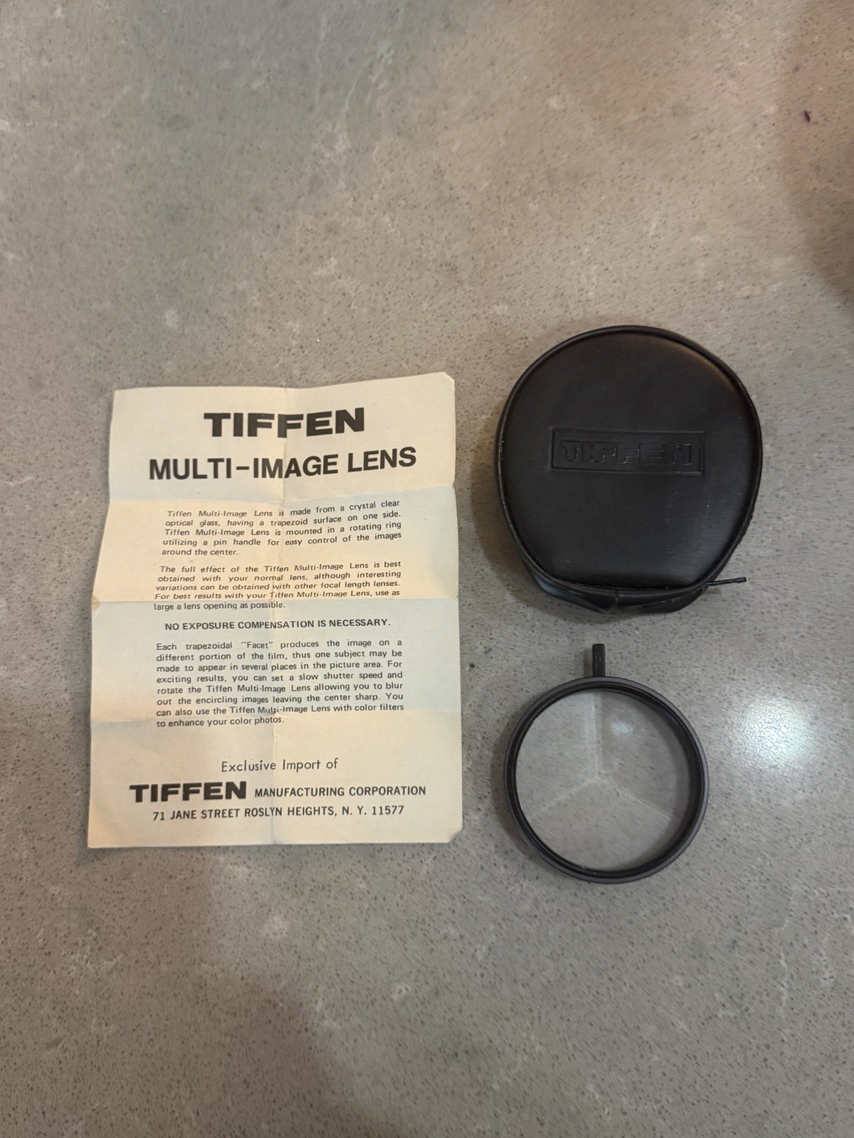 Tiffen Multi Image Lens 52mm 3D