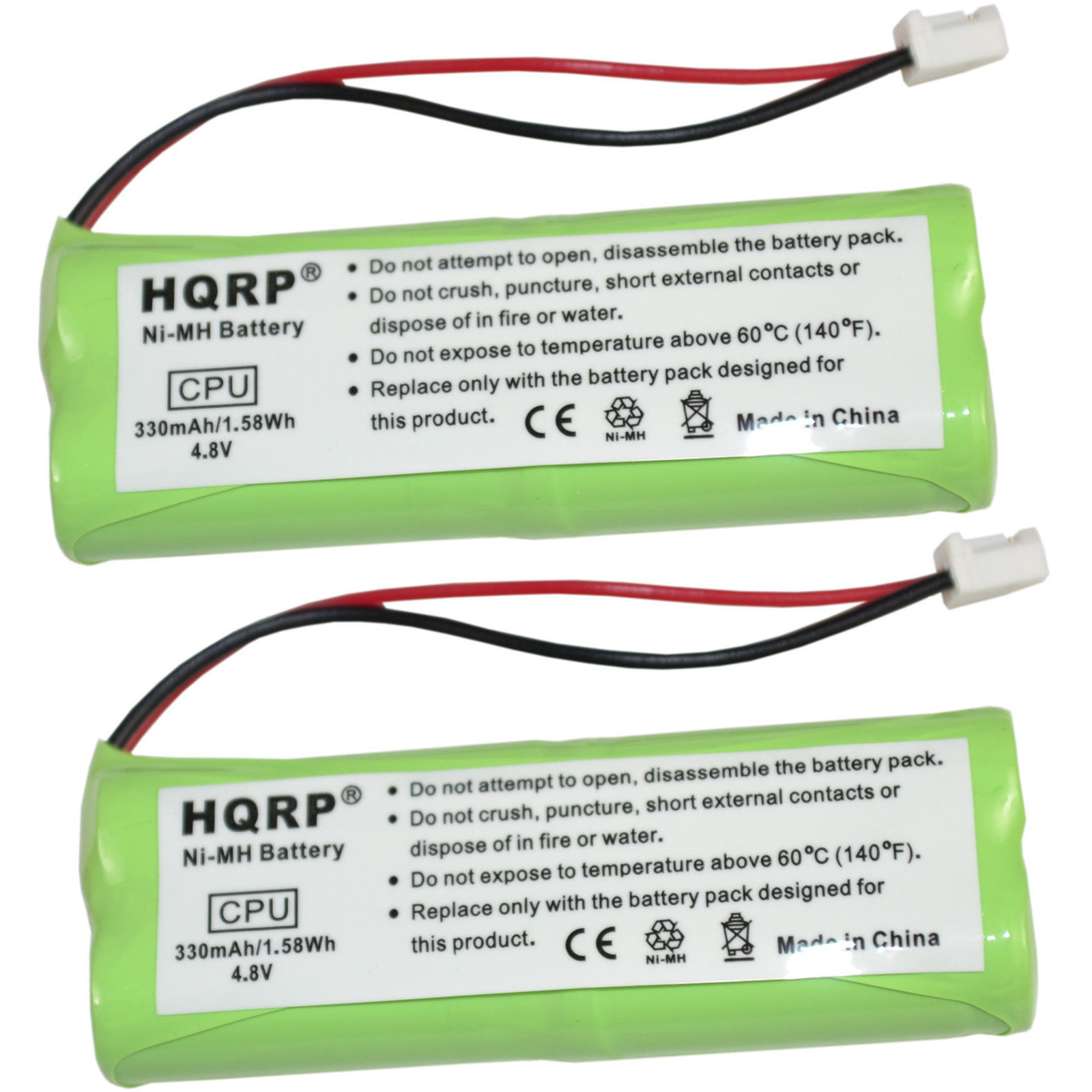 2-Pack Battery for Dt-Systems 1800 BTB EDT EZT SPT ST Series Dog Collar Receiver