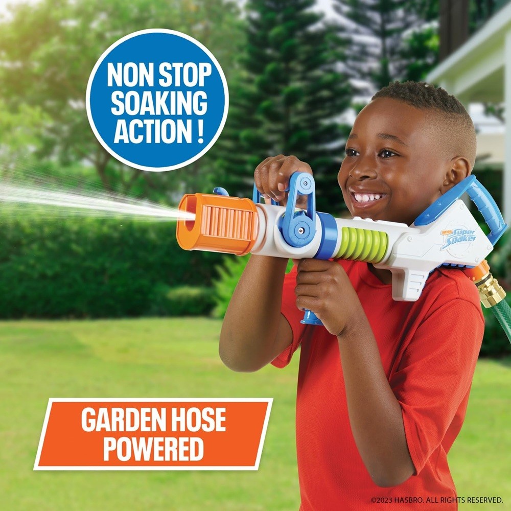 NERF Super Soaker Hydroburst Hose Blaster with 25FT Range
