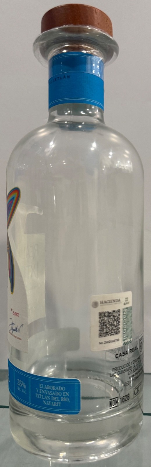 Tequila Real De Ixtlán Empty Bottle Nayarit Mexico Only