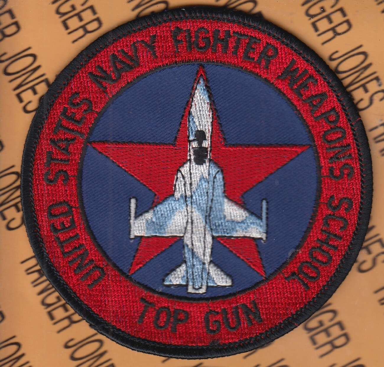 USN US Navy Fighter Weapons School TOP GUN ~4" patch m/e