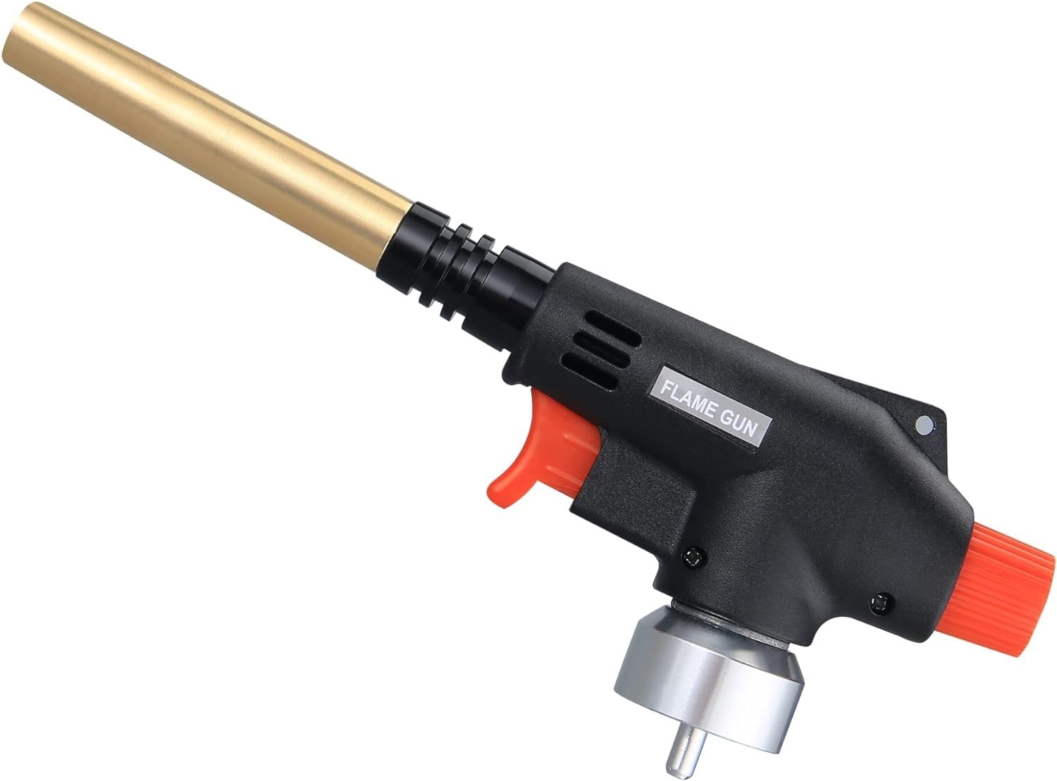 Manusage Propane Torch Head with Igniter, Trigger Start Self Medium, Brass