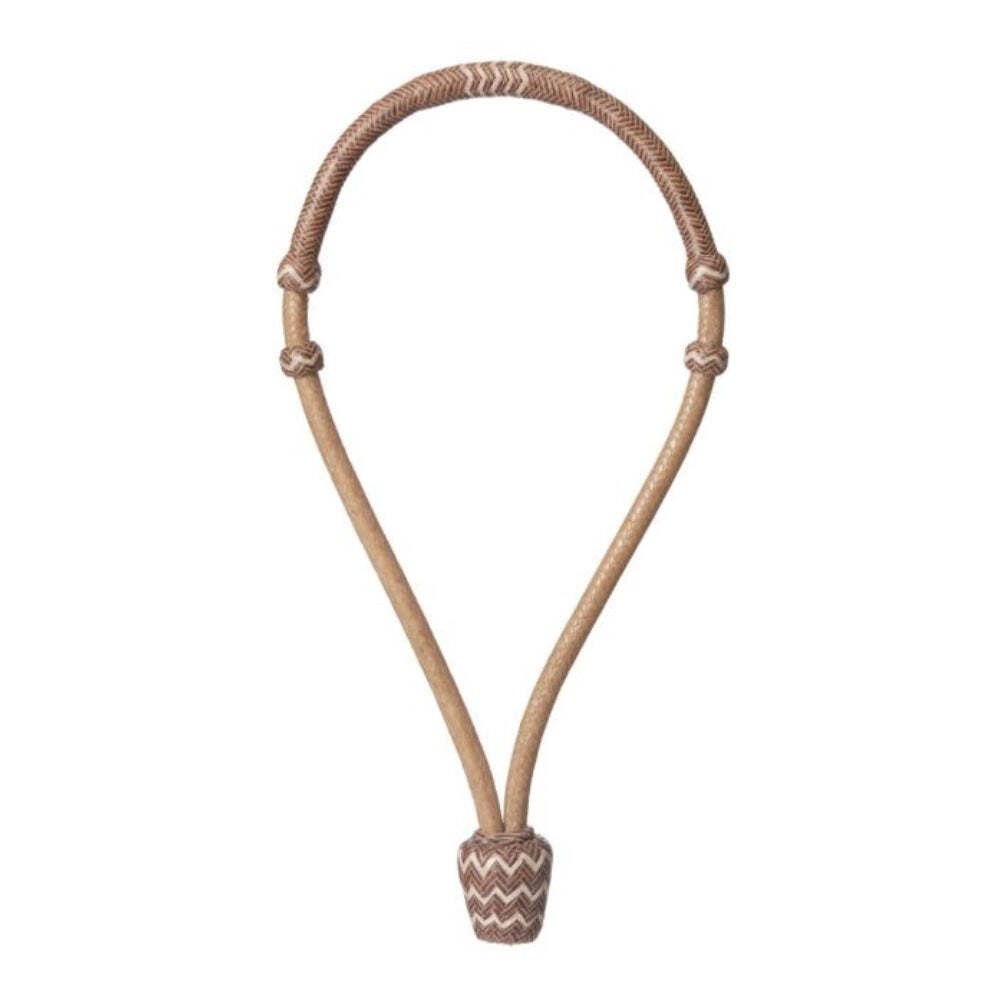 40-803-7 Tough One 3/8" Rawhide 12 Plait Natural Bosal - Brown NEW