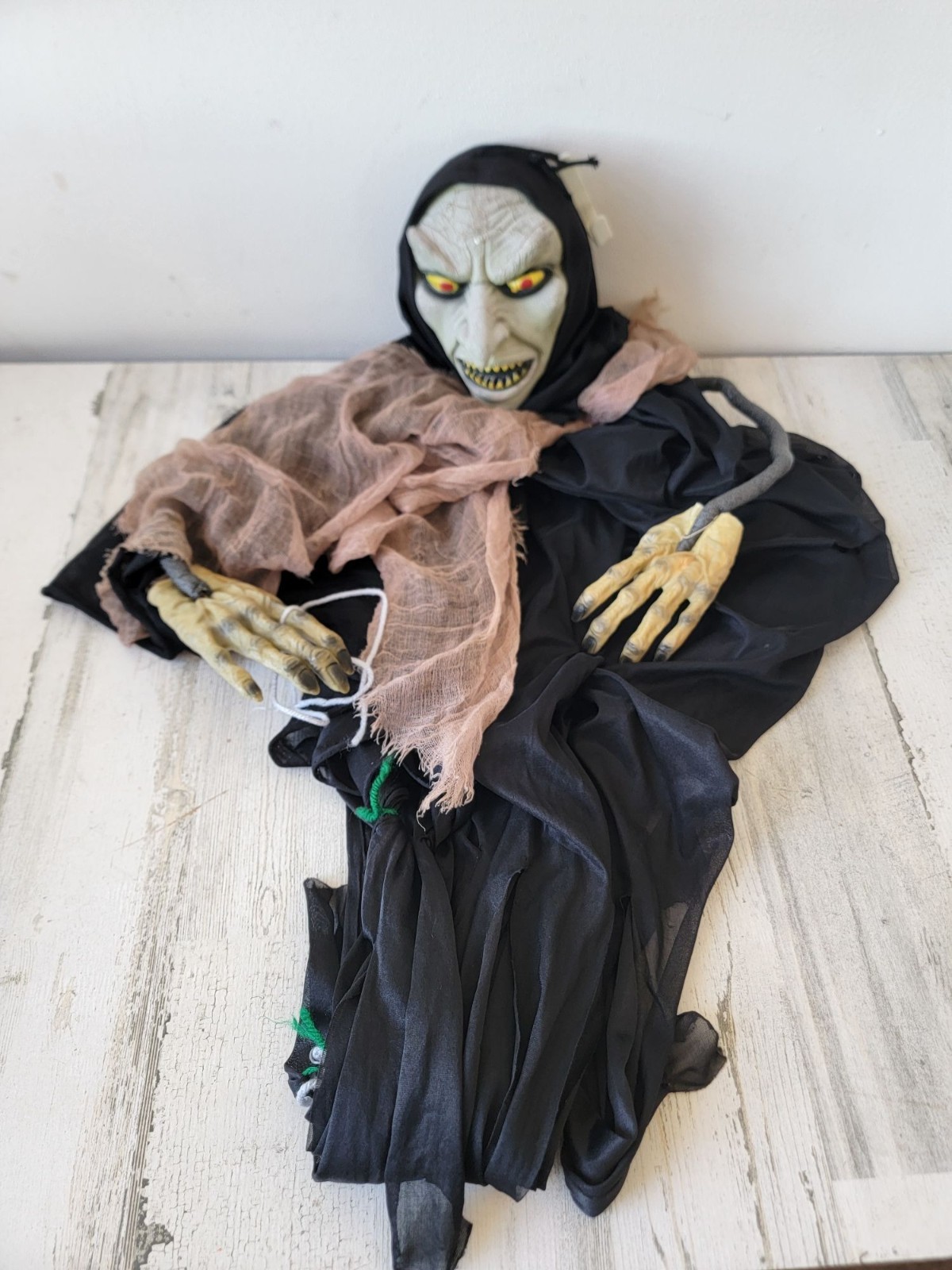 Scary Goblin AS IS hanging Halloween scary prop home decor