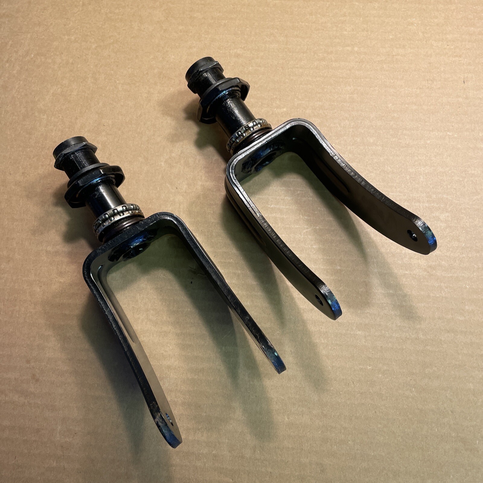 Liberty 312 Power Wheelchair Scooter Front Left and Right Caster Wheels Forks