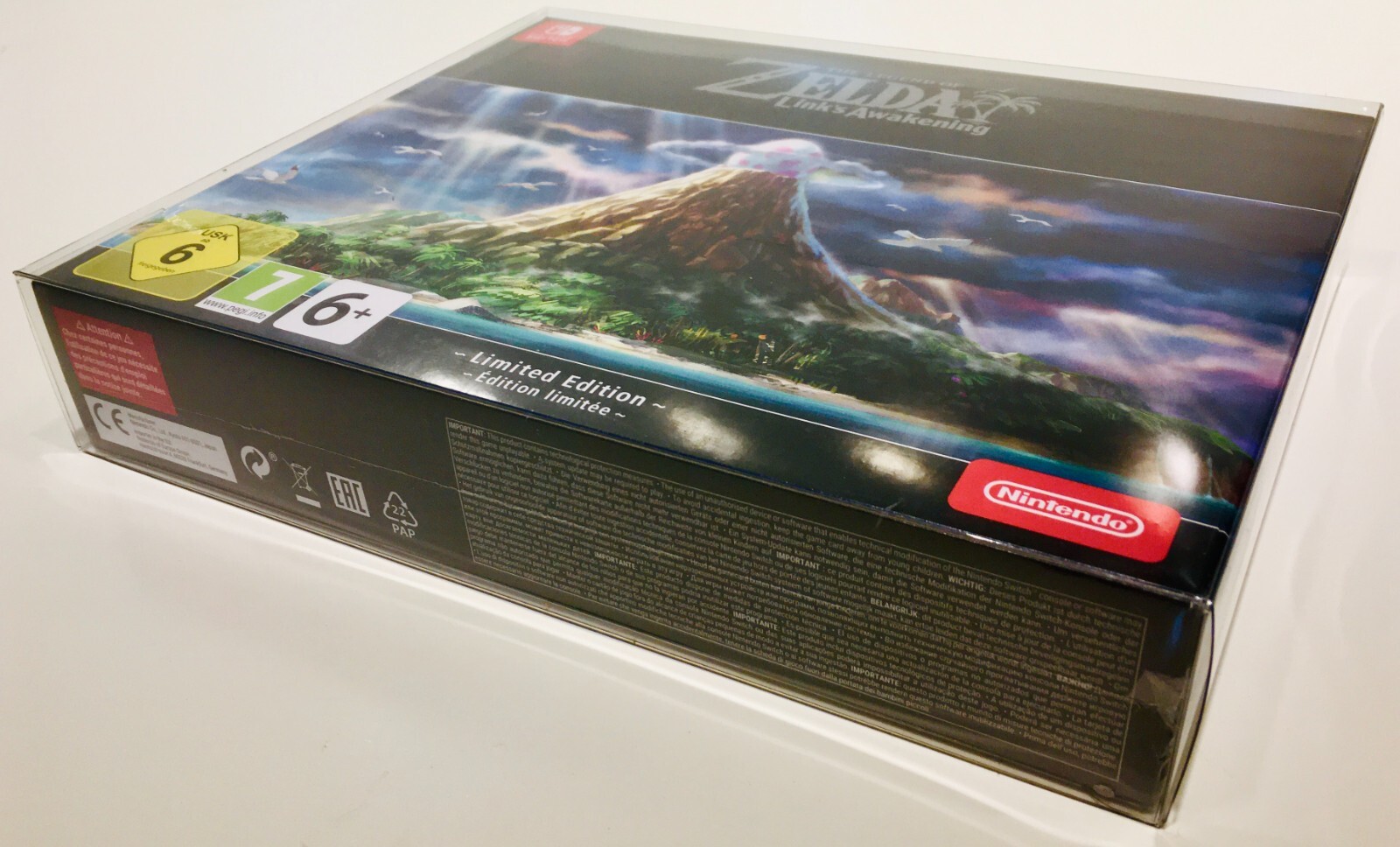 1 Box Protector For ZELDA LINKS AWAKENING EU EDITION Nintendo Switch Case