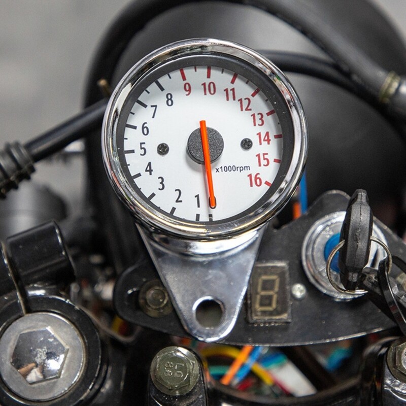1.6W Tachometer, Easy to Read Electronic Pointers Display for Engine