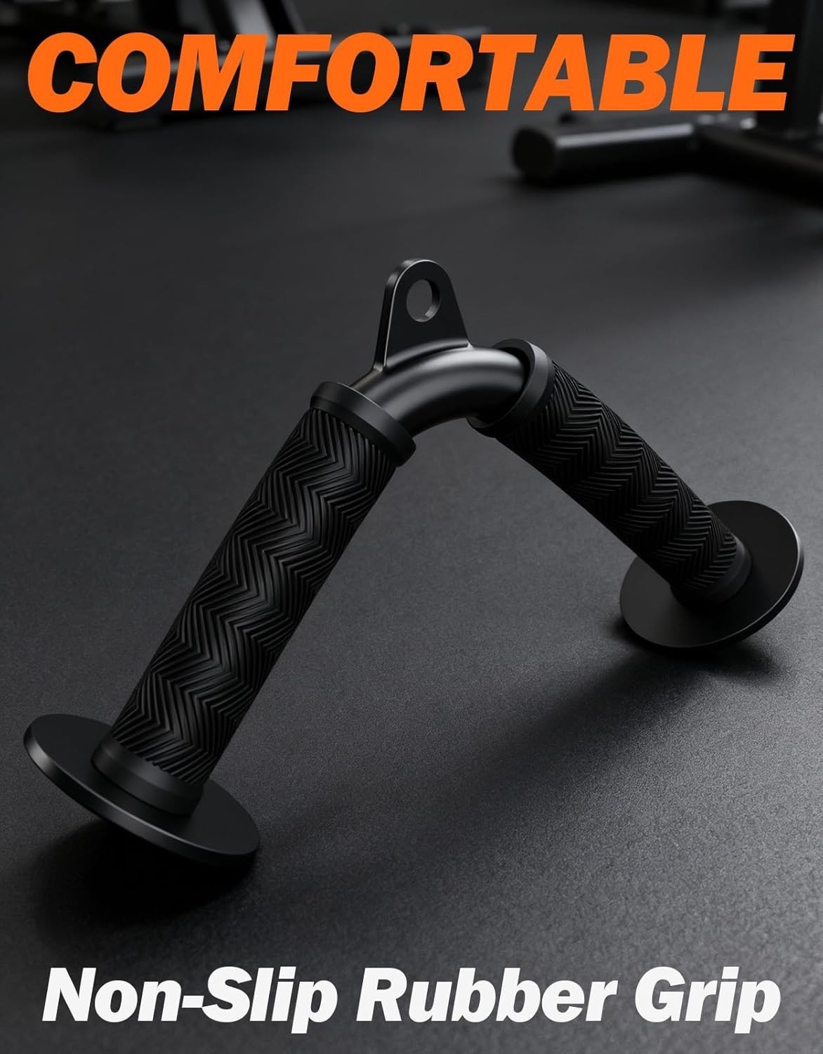 Tricep V Bar Cable Attachment, Tricep Pull Down Attachment for Home Gym Equip...