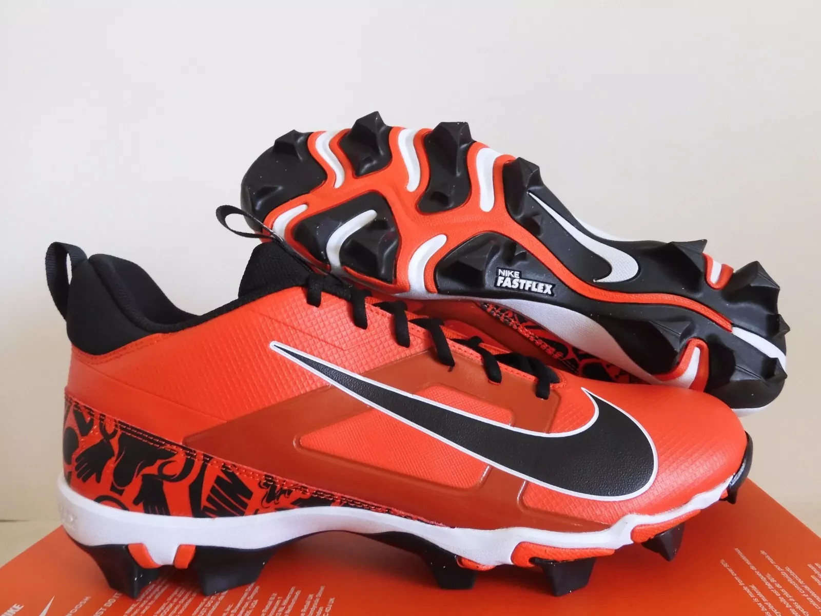 Nike Alpha Menace 4 Shark Nrg Football Cleats Red SE FQ4536-600 Mens Sizes 10-13