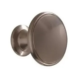Hillman Satin Nickel Decorative Knob, 1-3/4 in.
