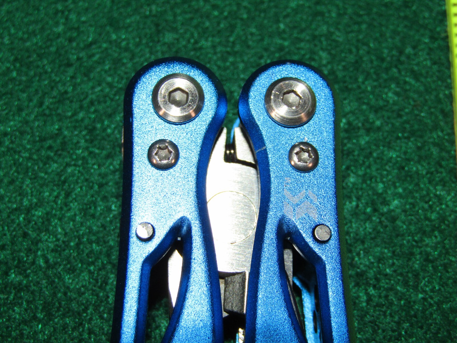 Compact 10 In 1 Micro Multi-tool Stainless Steel Extremely Useful w/Pouch-Blue