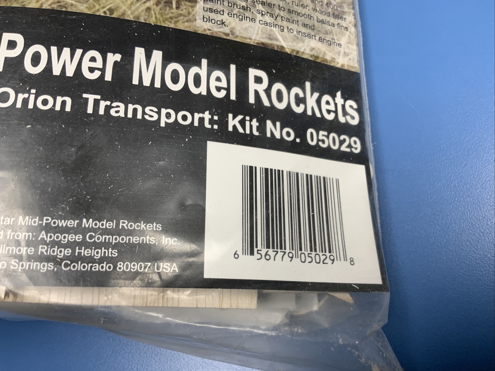 NEW DYNASTAR ORION MID POWER FLYING MODEL ROCKET