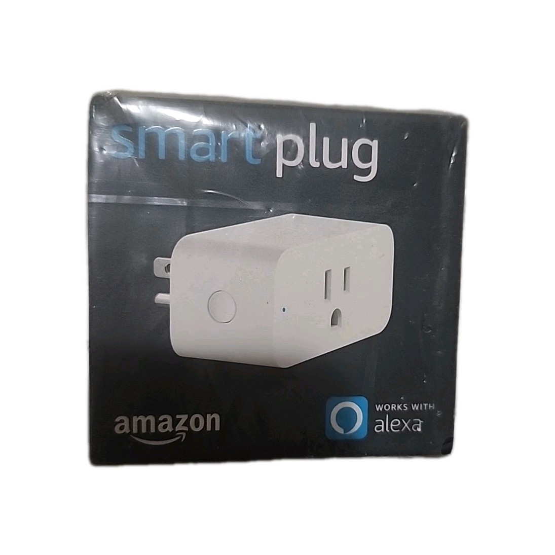 Amazon Smart Plug 3-Prong Single Socket Wifi Plug Works With Alexa White