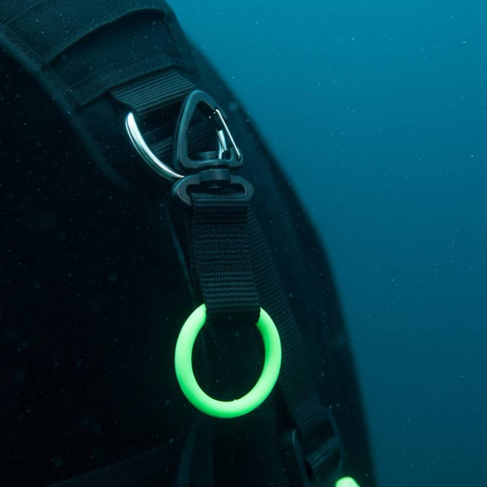 Underwater Regulator Mouthpiece Holder Swivel Snap Hook Diving Secondary