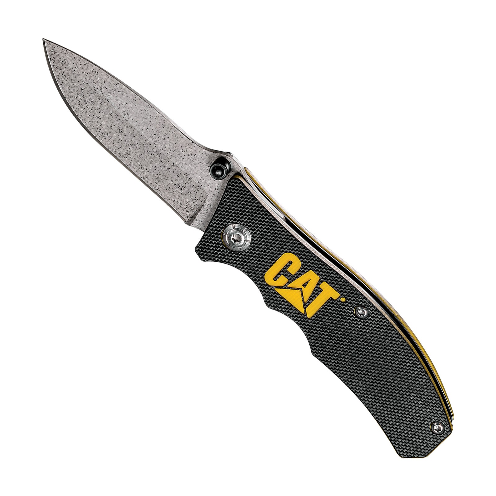Cat 6 Inch Drop Point Folding Knife - 980003
