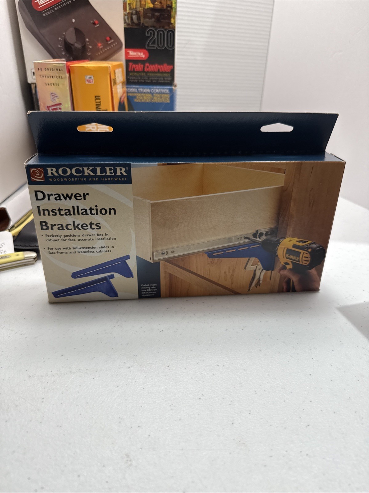 Rockler Drawer Installation Brackets Set (Left & Right)
