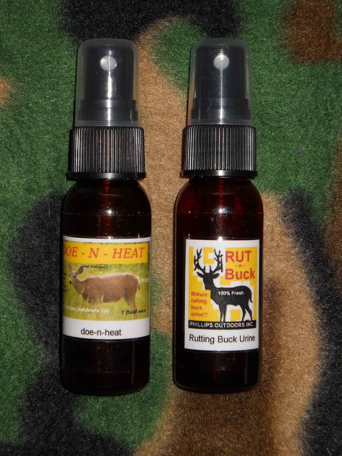 RUT COMBO!!!  DOE -N- HEAT Buck Lure 1oz. & RUT-n-Buck with Tarsal Gland 1oz.