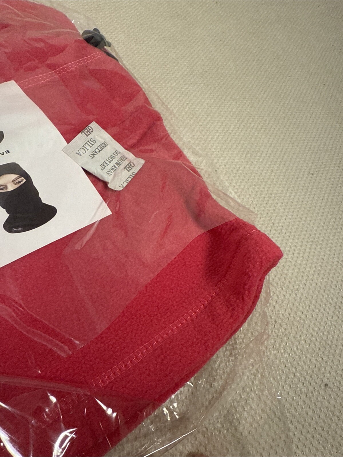 Pink Convertible Balaclava Cold Winter Weather Breathable Mask Unisex 6 In 1