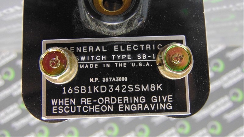 NEW General Electric 16SB1KD342SSM8K Type SB-1 Rotary Switch