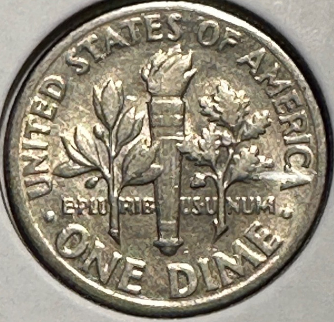 1972 Roosevelt Dime