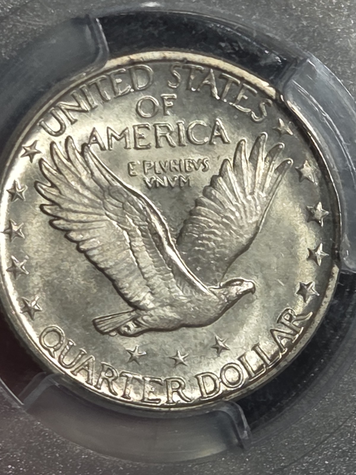 1928 D Standing Liberty Quarter 25c PCGS MS65
