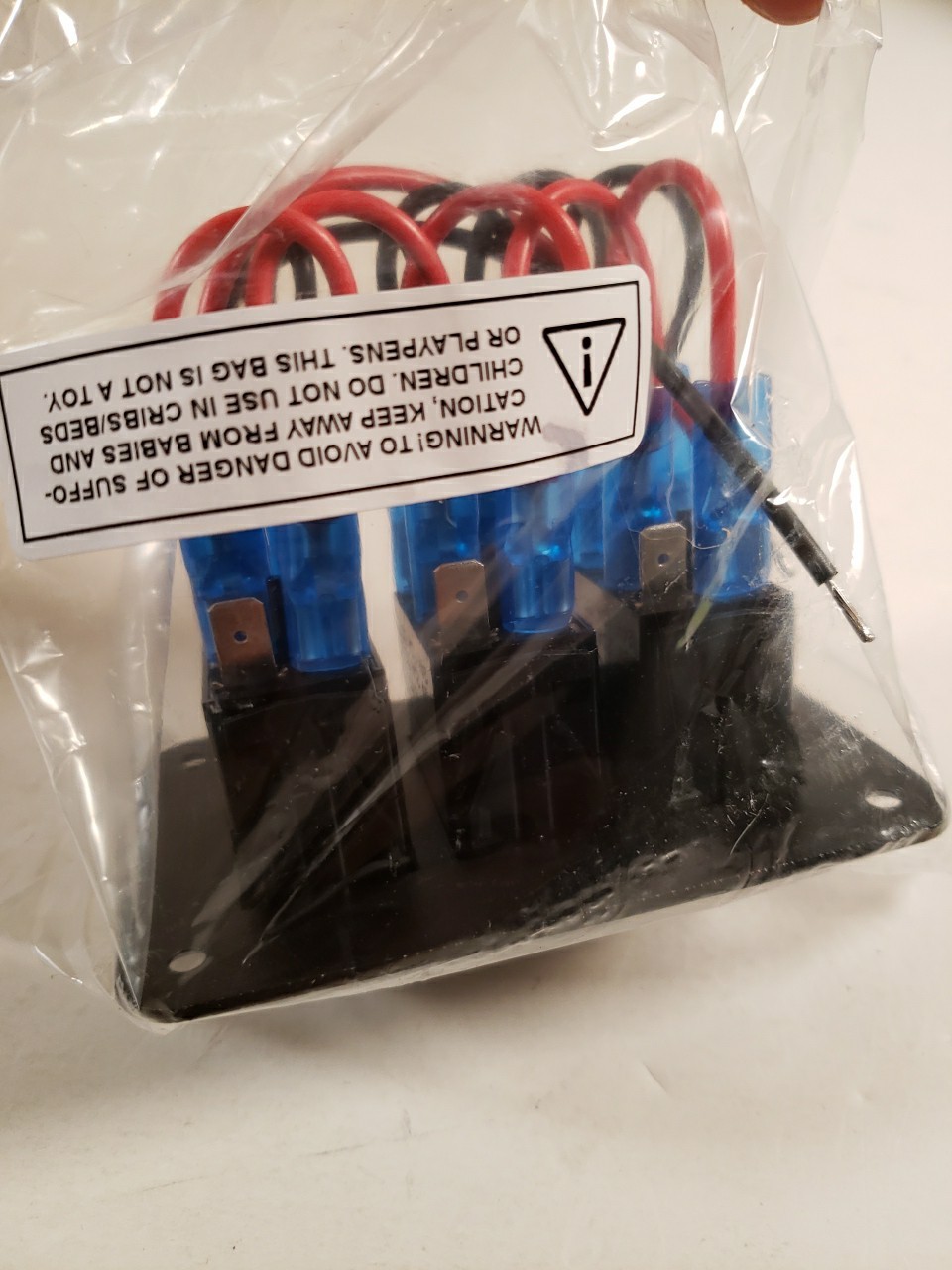 Daiertek Switch Panel, Model PN-1813, Blue Led, PN-1813-L-1PC