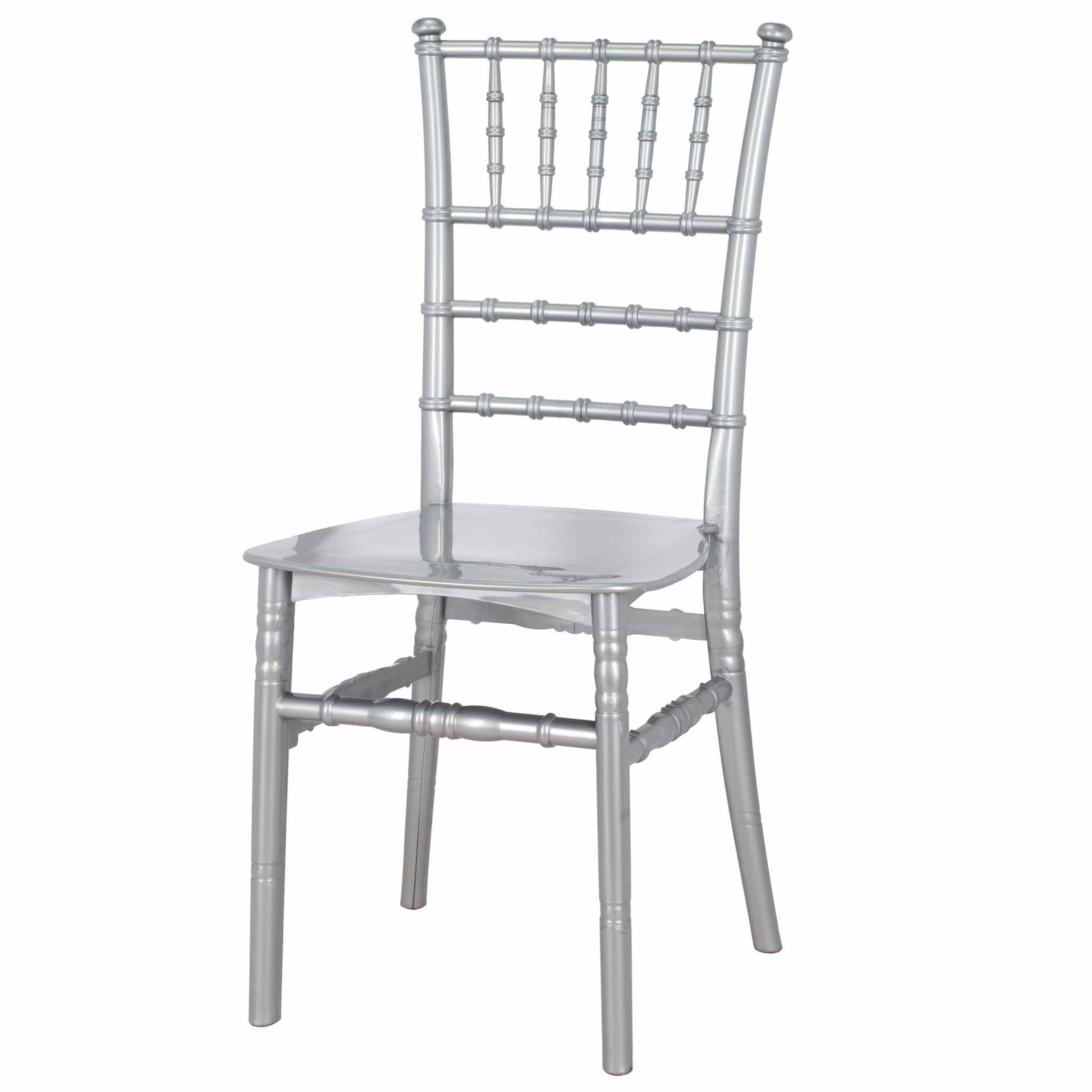 Silver BasicResin™ Chiavari Chair by Chivari