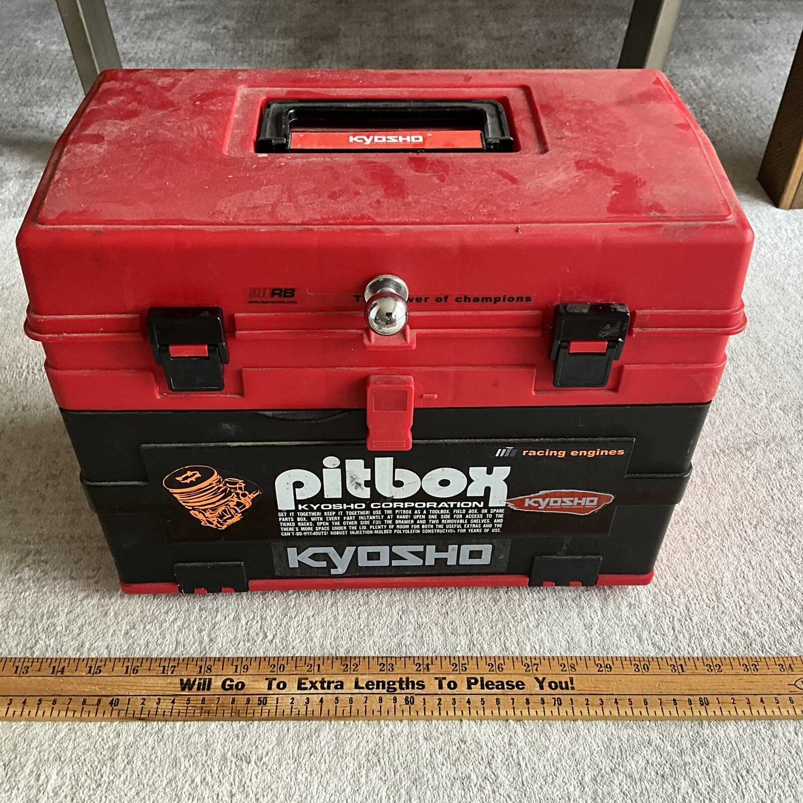 Kyosho Pitbox Parts Rc Hobby Radio Control Car Plane Duratrax ICE Intellipeak