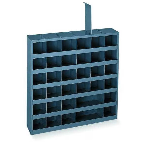 Metal 36 Hole Storage Bolt Bin Cabinet Compartment Nuts Bolts Fasteners Screws