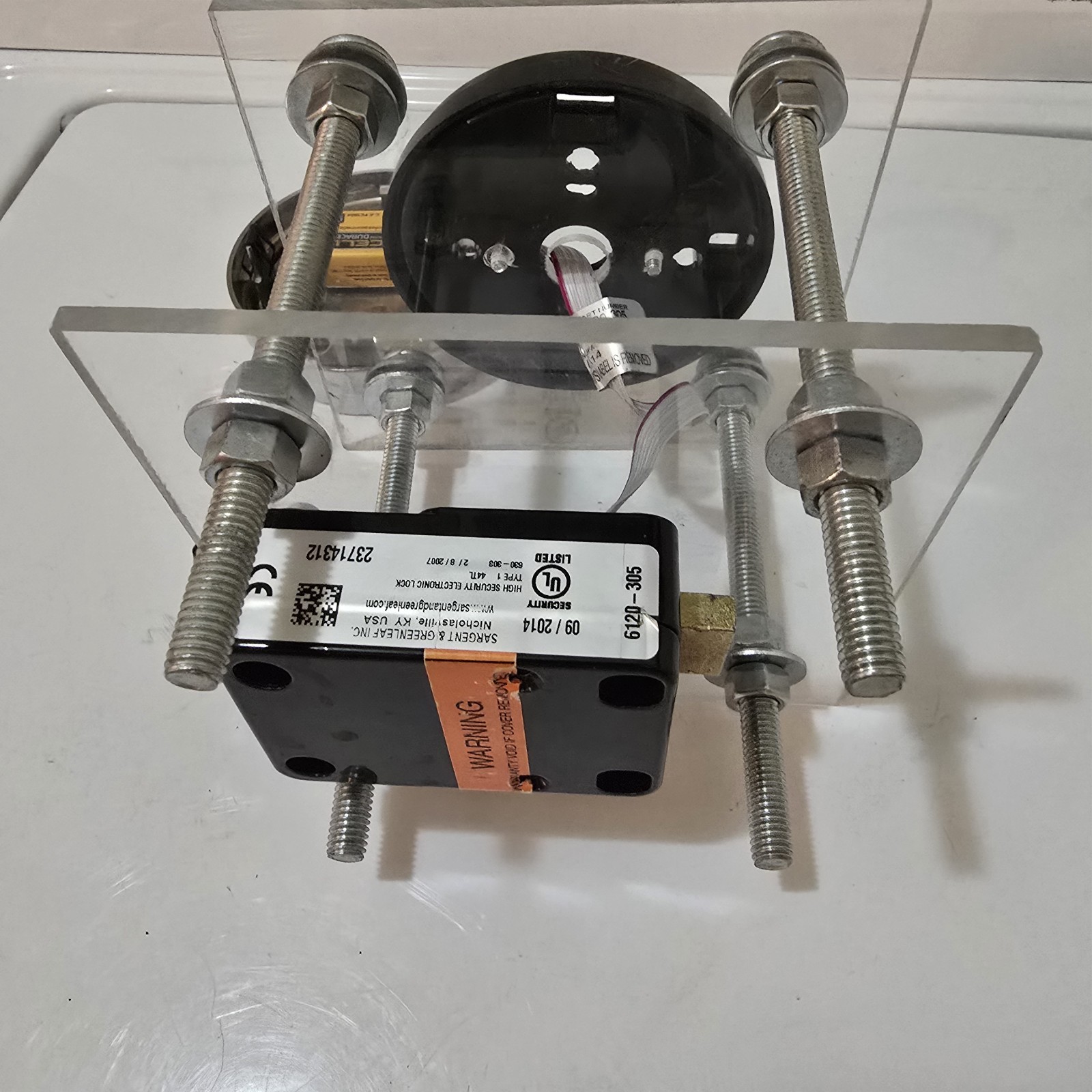 combination lock testing equipment jig