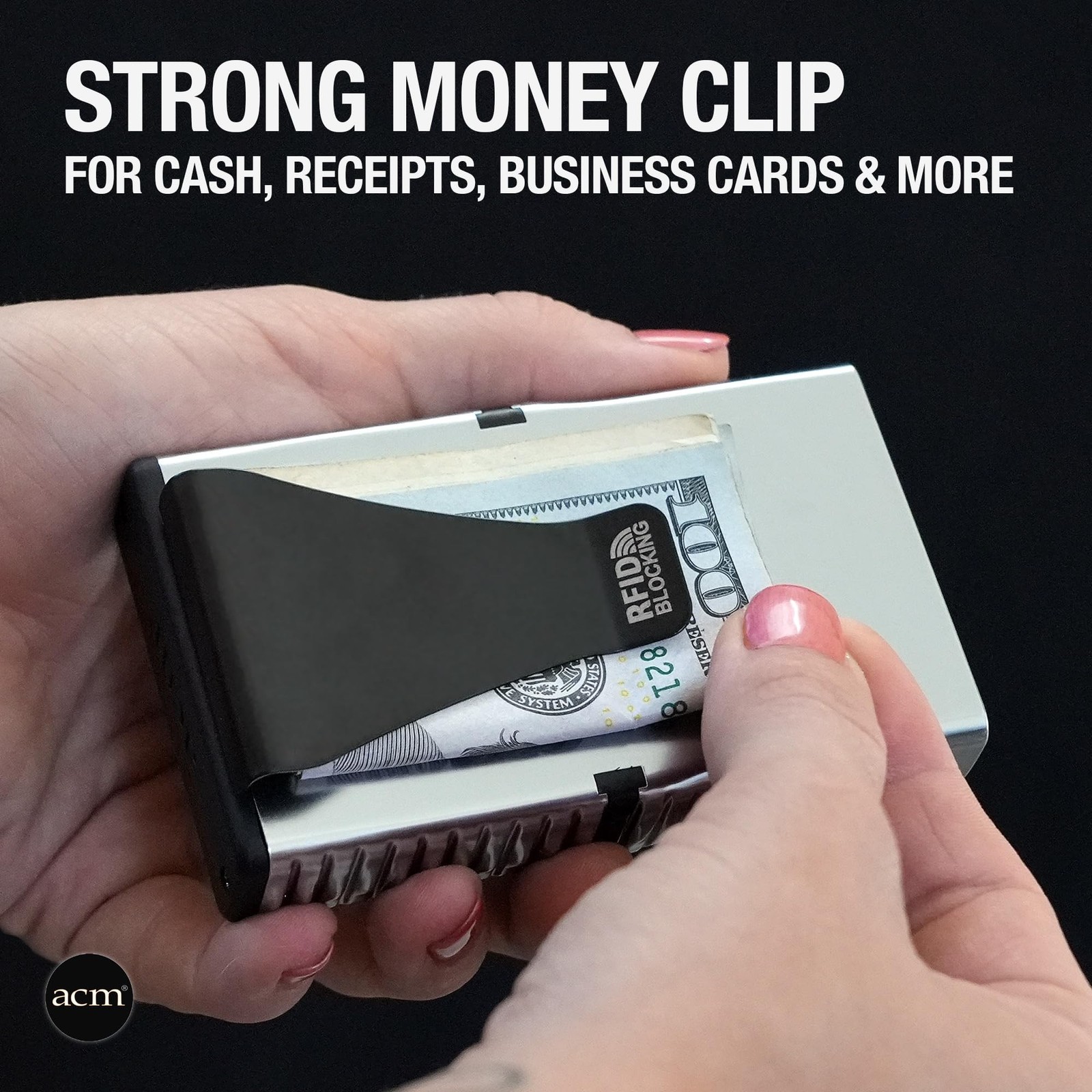 ACM 2.0 Featherweight Wallet - Exact Card Select and Storage - RFID Blocking ...