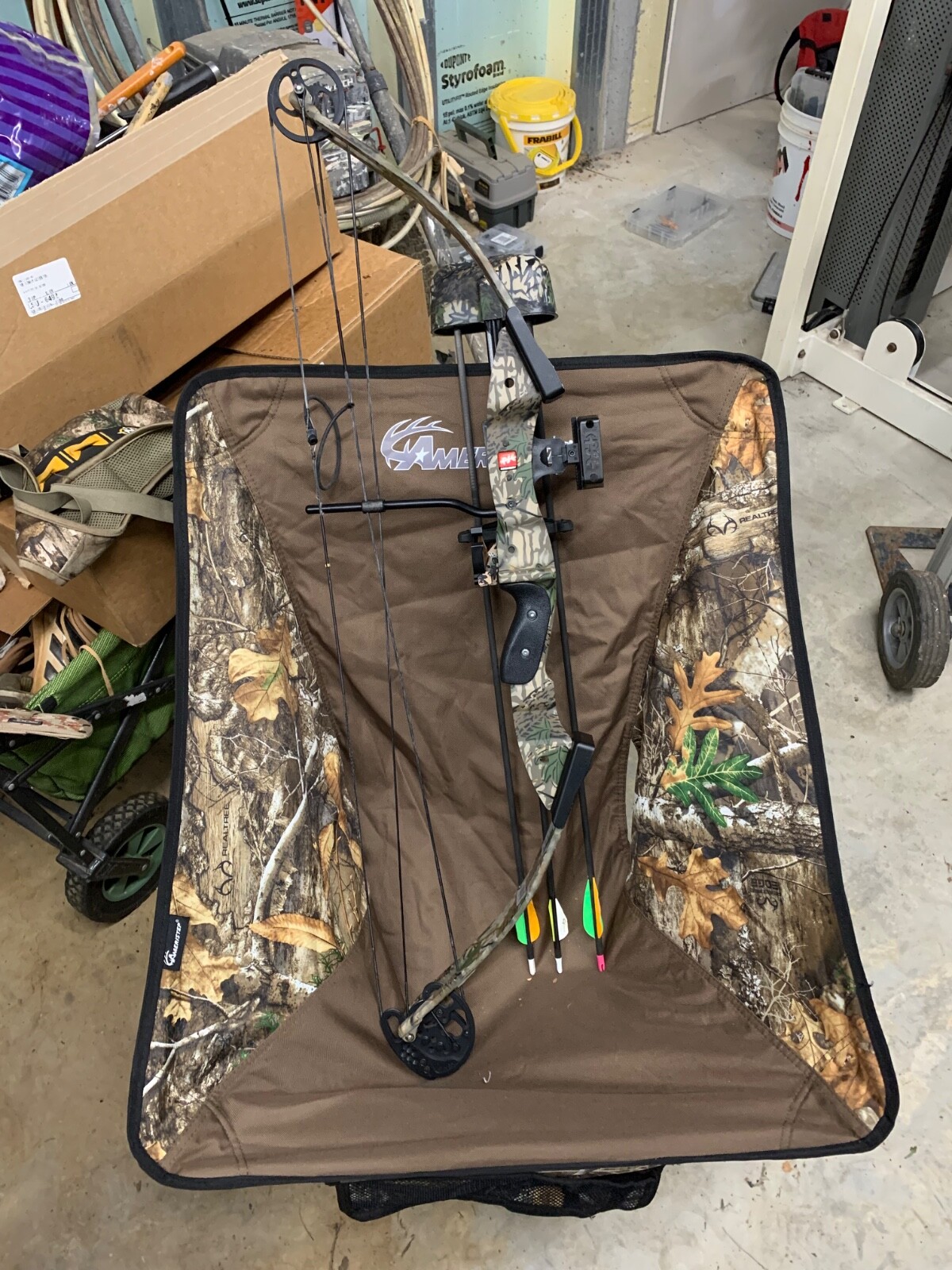 Left handed used pse nova compound bow