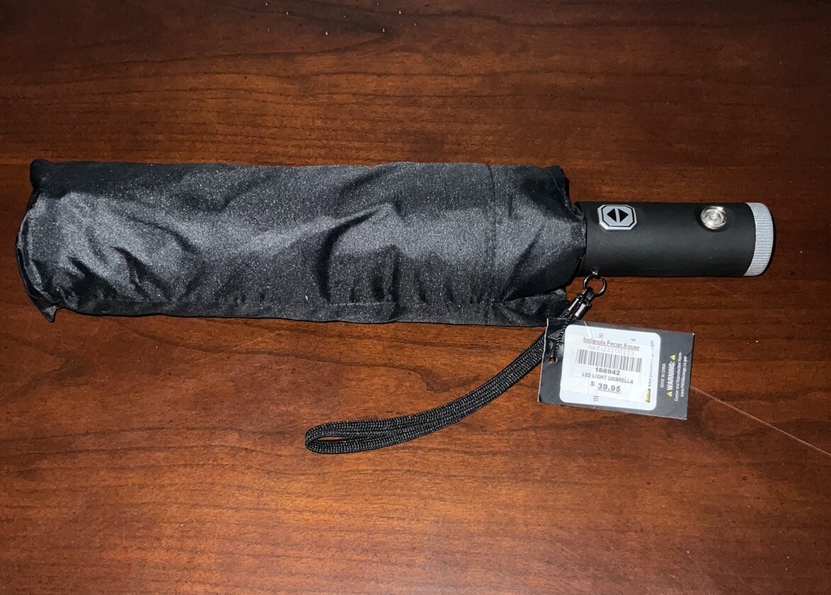 Mad Man, Umbrella With LED Light, NWT, Men’s Gift Idea
