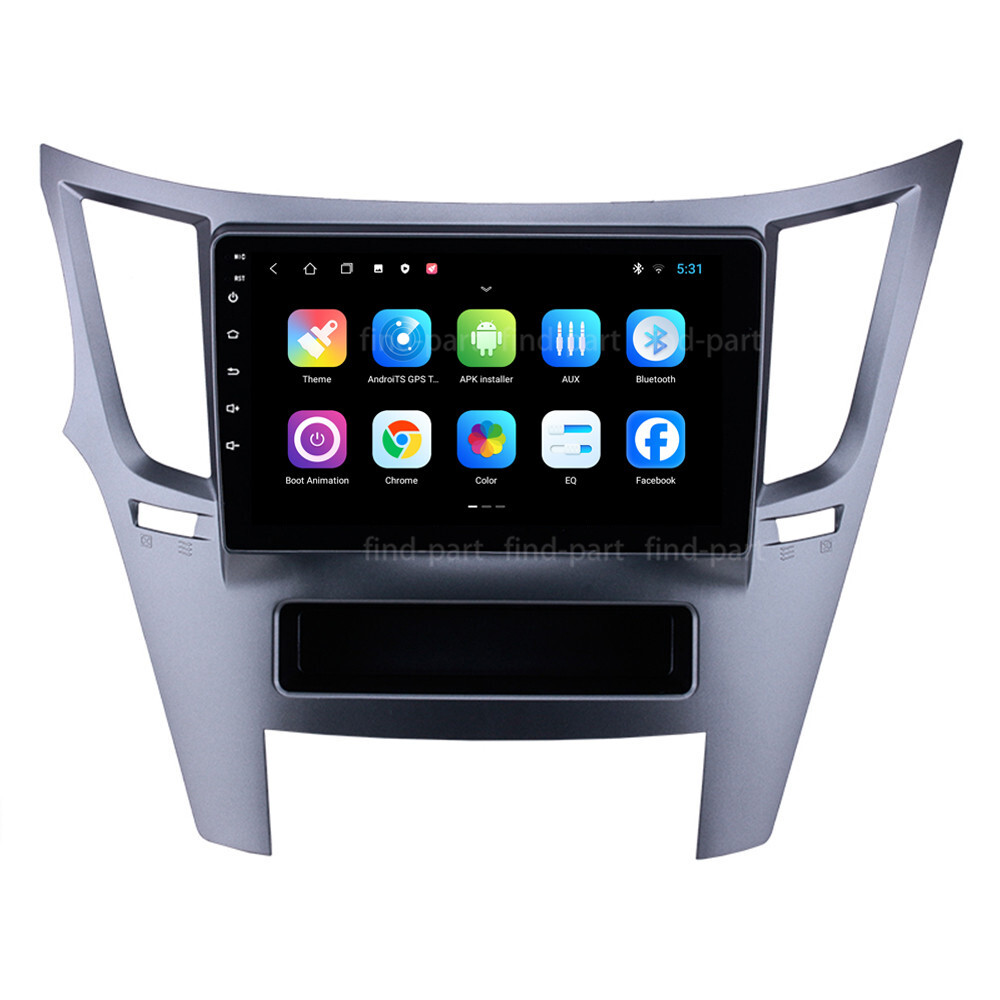 9" Android 12 Car Stereo Radio for 2010~16 Subaru Outback GPS NAVI 2.5D USB