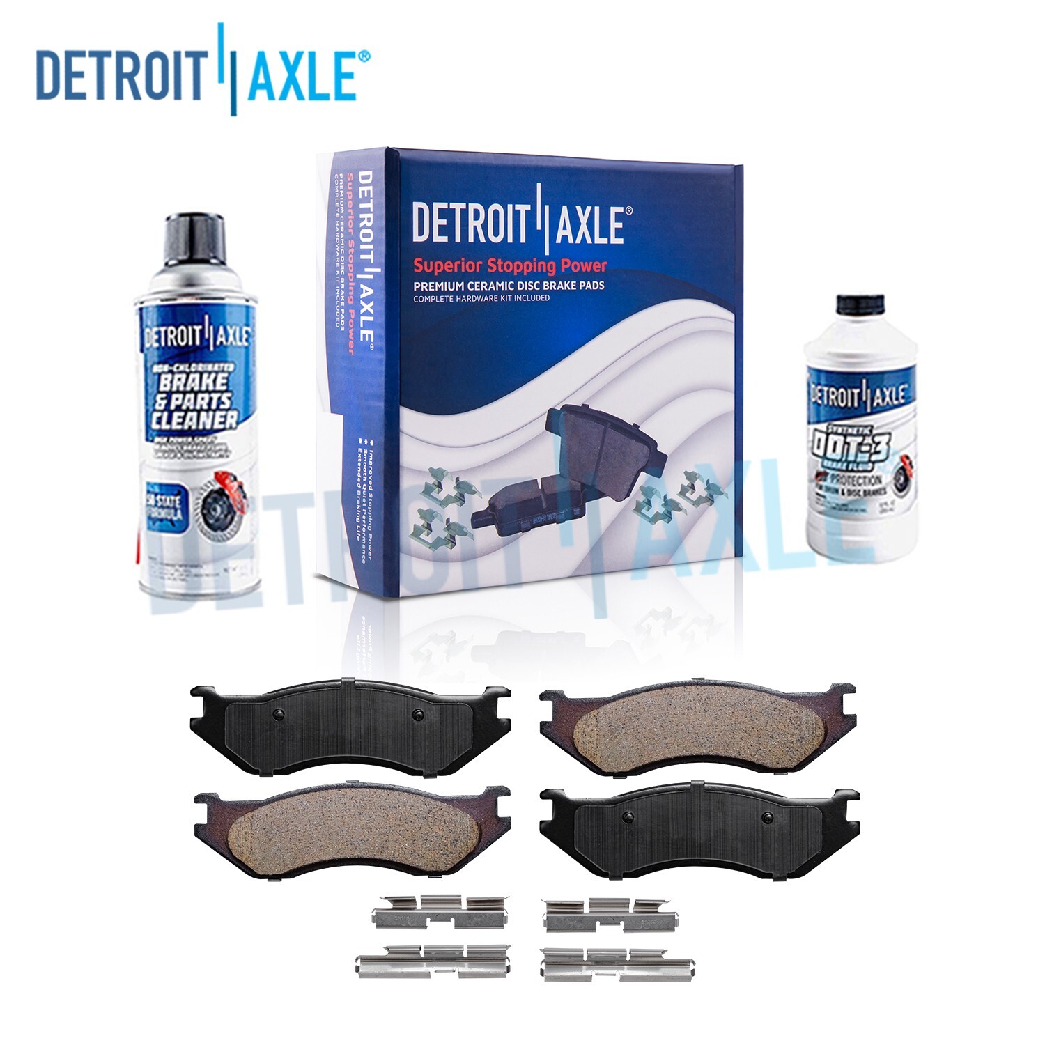 Front Ceramic Brake Pads Kit for Dodge Durango Ram 1500
