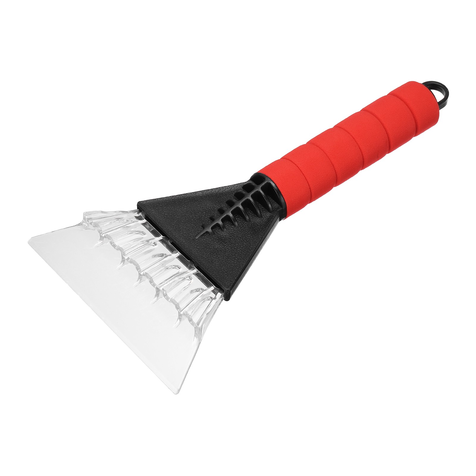 Ice Scrapers for Car Windshield 10" x 5" Frost Removal Tools, Black/Red