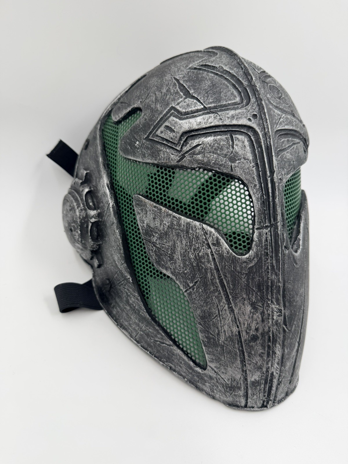 Gunmetal Green  Paintball  Knights Templar Full Face Protection Mask Rogue