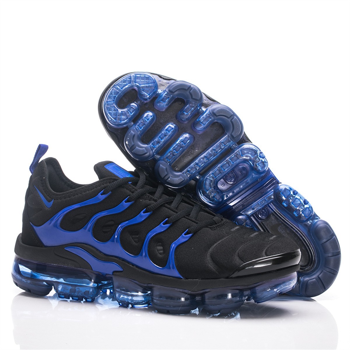 Best Sellers Men's Running Shoes New Black and blue Nike Air VaporMax TN Plus
