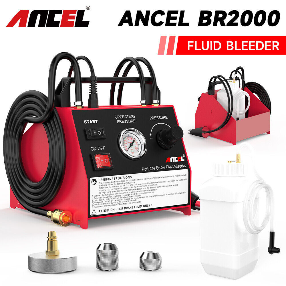 ANCEL Car Vacuum Brake Fluid Bleeder Tank Fluid Automotive Oil Change Pump Tool