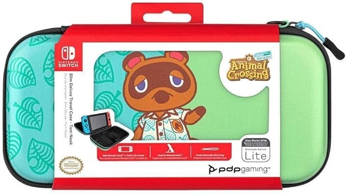 PDP Slim Travel Deluxe Case Tom Nook - Nintendo Switch - Brand New
